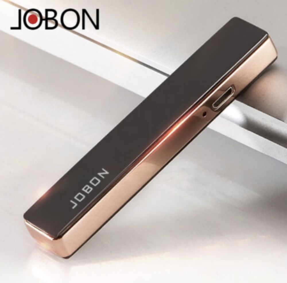 запалка Jobon Slim 500 паления с 1 зареждане луксозна USB без пламък