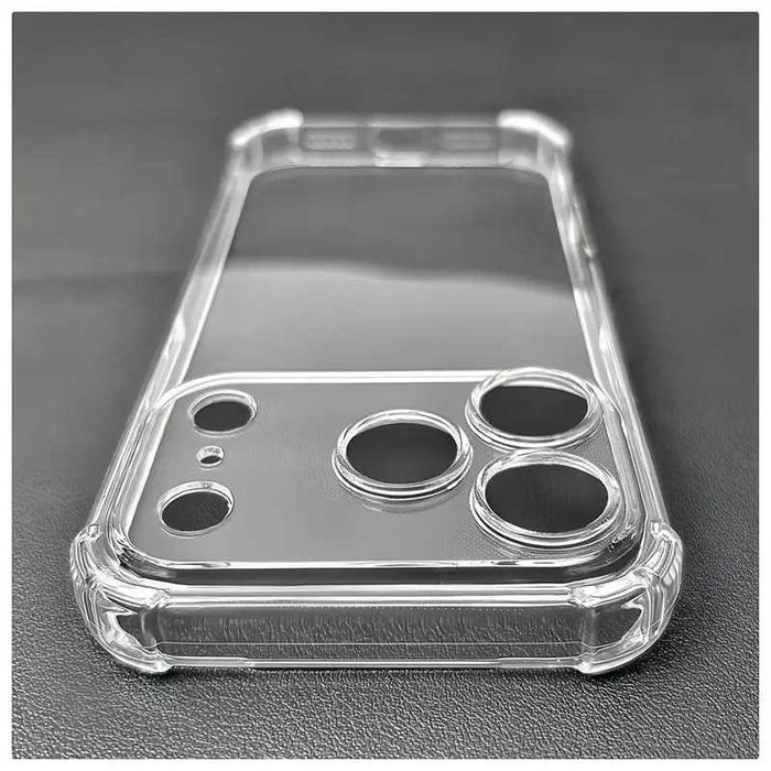 Прозрачен Кейс за  iPhone 17 Pro - Устойчив на Падане