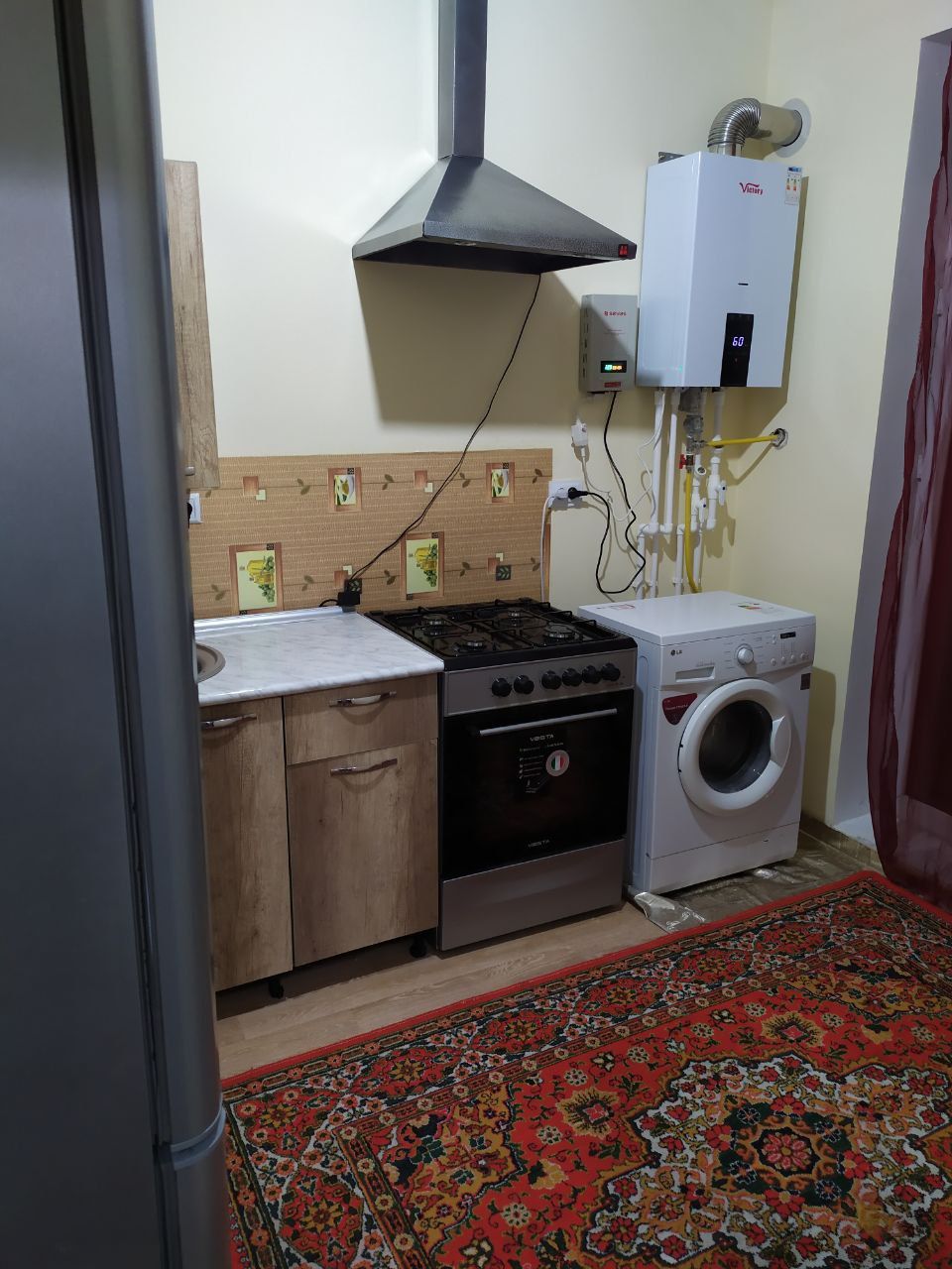 Сдается 1 комнатная квартира Сергели 3 ст.метро новостройка 2 ой этаж