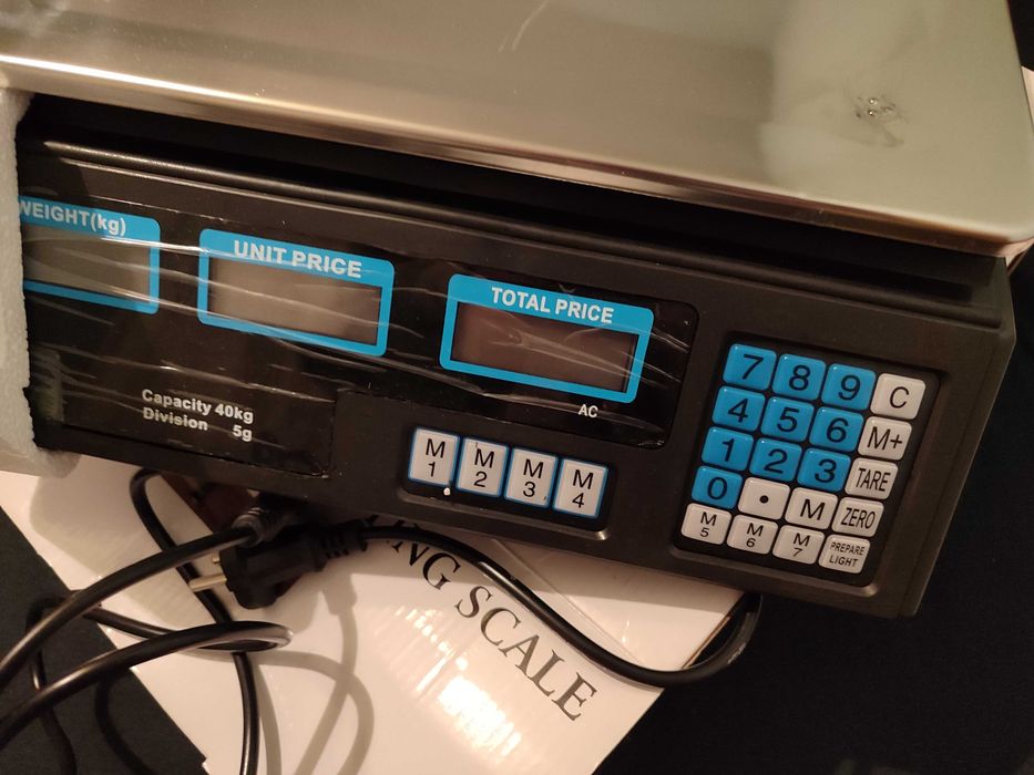 Дигитален кантар везна теглилка до 40кг