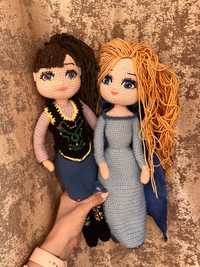 Elsa si Ana handmade, crosetate