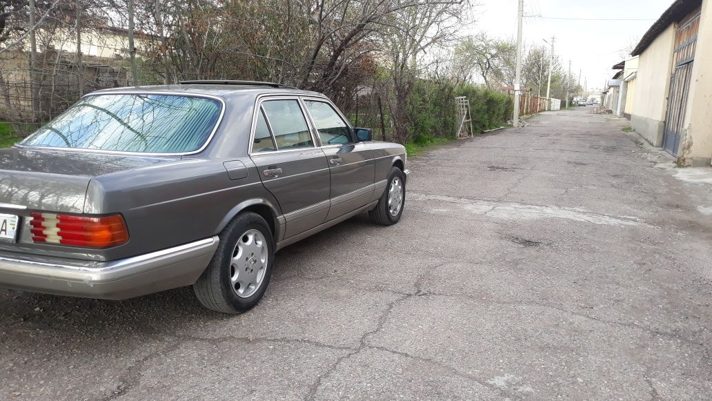 Мерседес W126 . Рестайлинг 1988 год