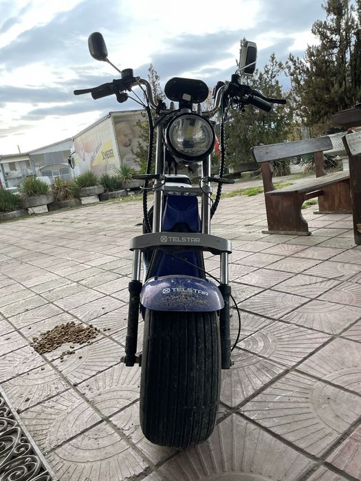 Продавам електрически харли чопър телстар