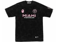 A bathing ape inter Miami tee