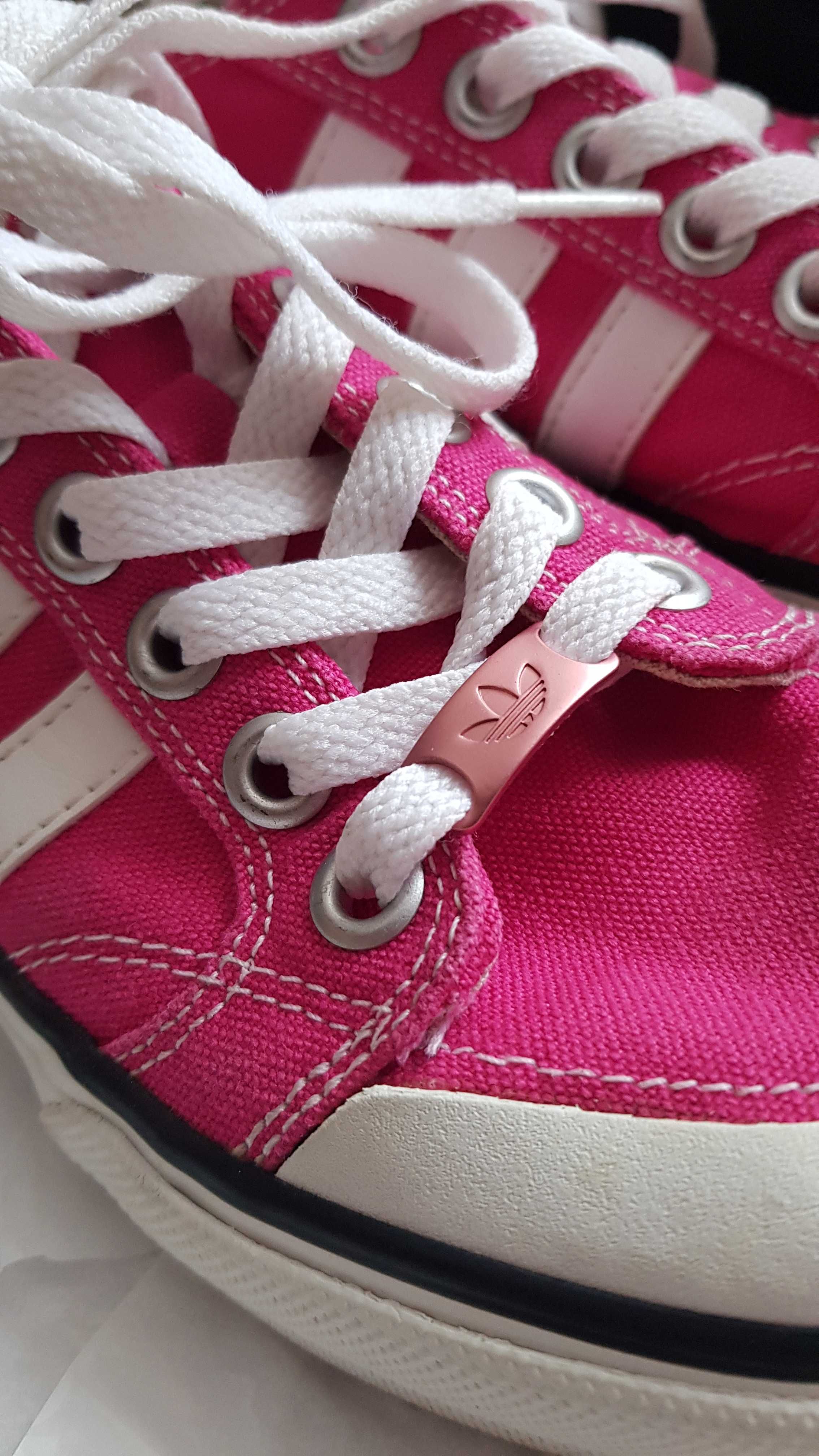 Adidas Vibetouch розови ретро кецове в перфектно състояние 39 1/3