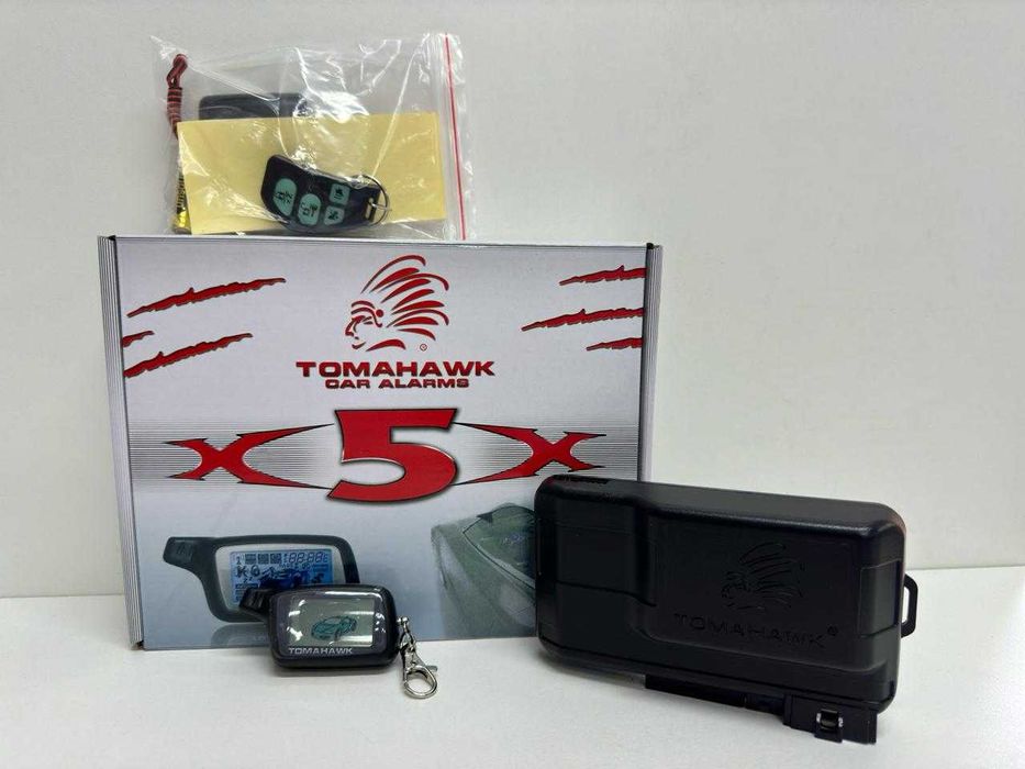 Сигнализация Tamahawk X5 с автозапуском и обратной связью