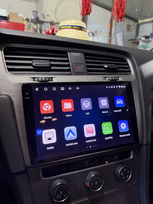 Navigatie Android Golf 7 Dedicata / Carplay / Android Auto + Camera
