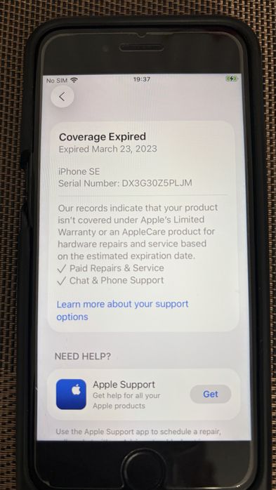 Iphone SE 2 + Husa Apple Smart Battery