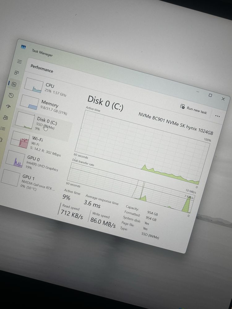Laptop gaming DELL i9 13900HX Rtx 4070 32 RAM 240hz