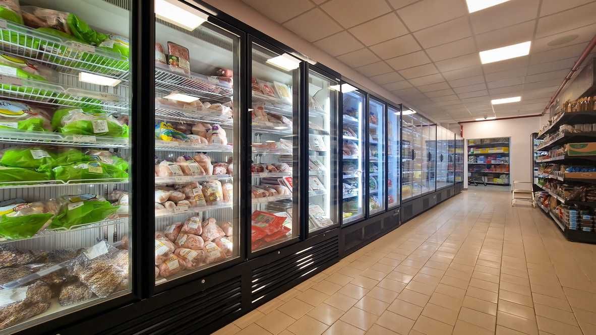 Vitrina Congelare cu 4 usi /-18 -22 / Agregat Intern/ 250cm / NOU