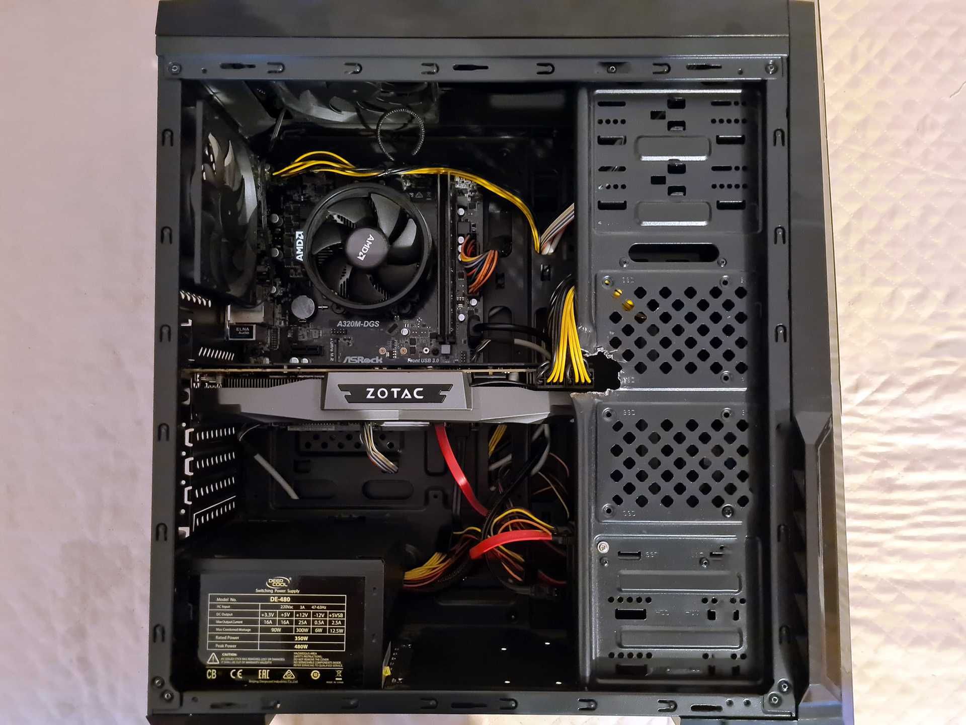 Геймърски компютър – Ryzen 5 / GTX 1070 Ti / 16GB RAM
