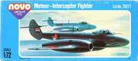 Сборная модель самолета Глостер Метеор (NOVO, 1/72)..Раритет