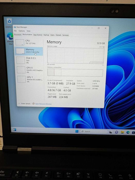 Hope Amanet P10/Laptop Lenovo Thinkpad P15 GEN 2 i7-11850H 32RAM