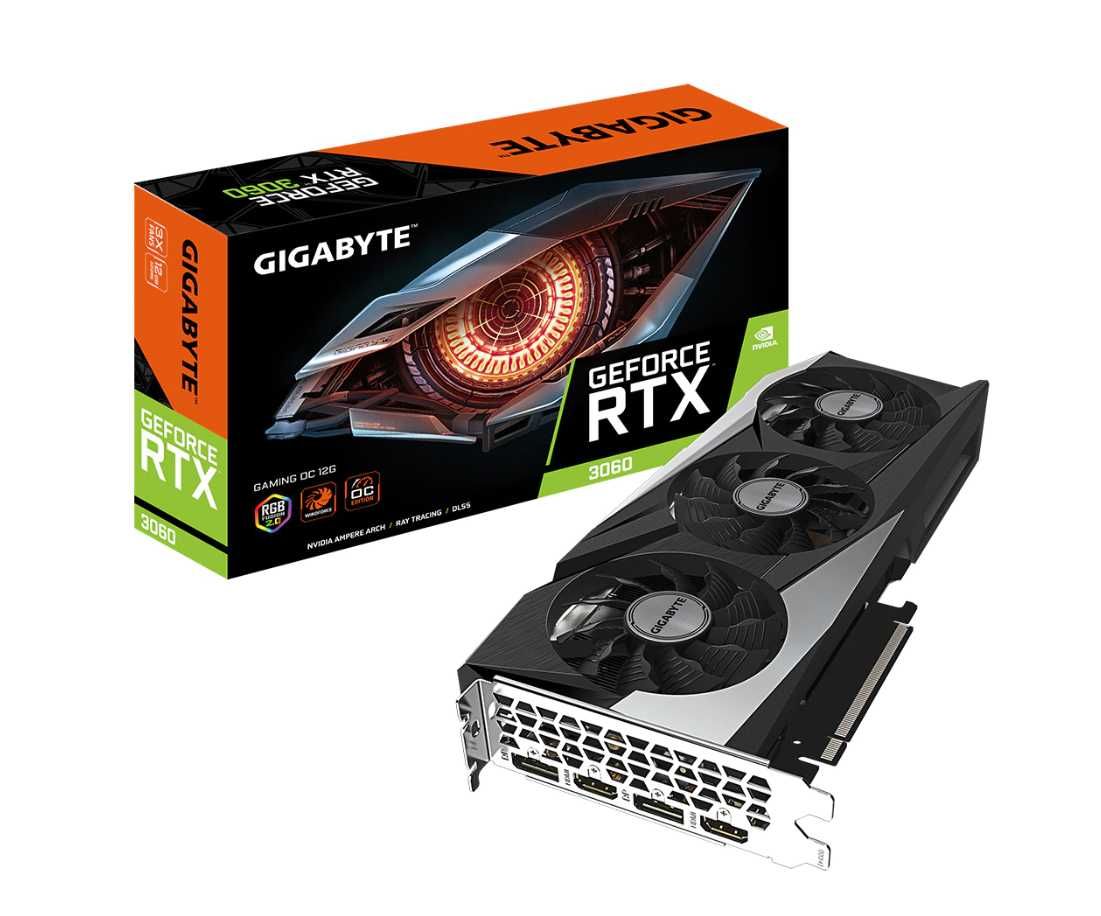 Placa video Gigabyte RTX 3060 GAMING OC 2.0 , 12GB