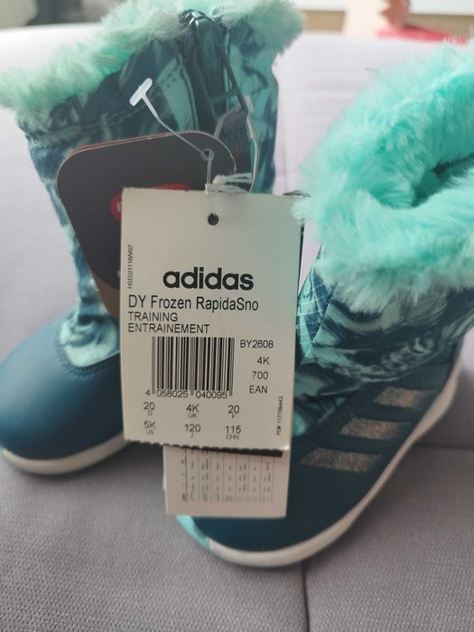 Чисто нови апрески Adidas, р-р 20(21] за момиче, Замръзналото кралство