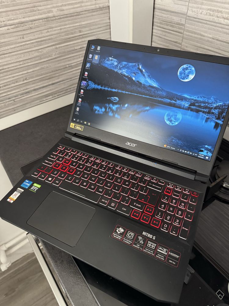 Laptop Acer nitro5 gaming i5 rtx3050ti