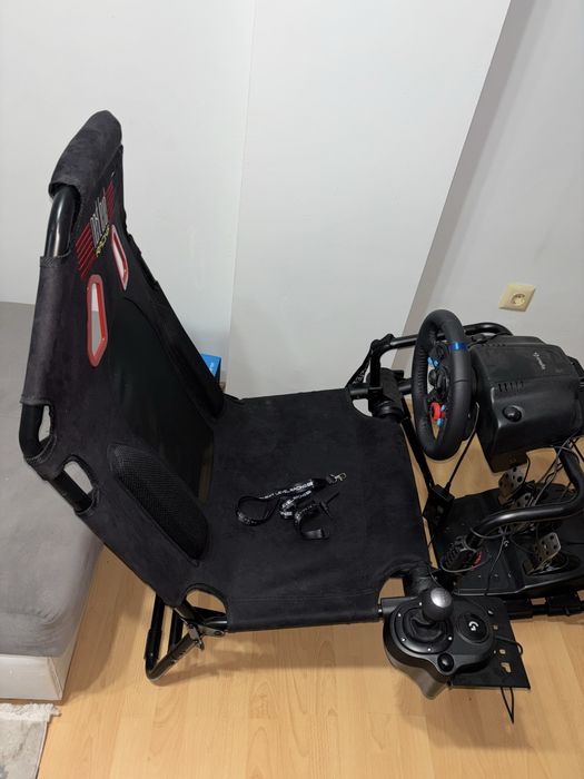 Logitech G29 Driving Force + Logitech shifter+ coackpit Next Level