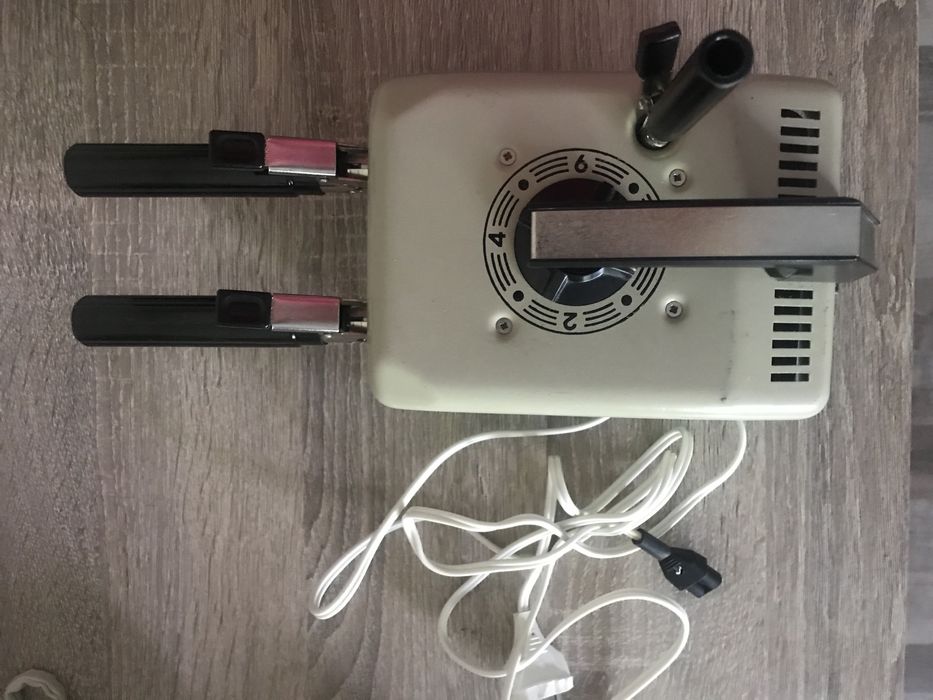 Винтидж маша за коса с три приставки