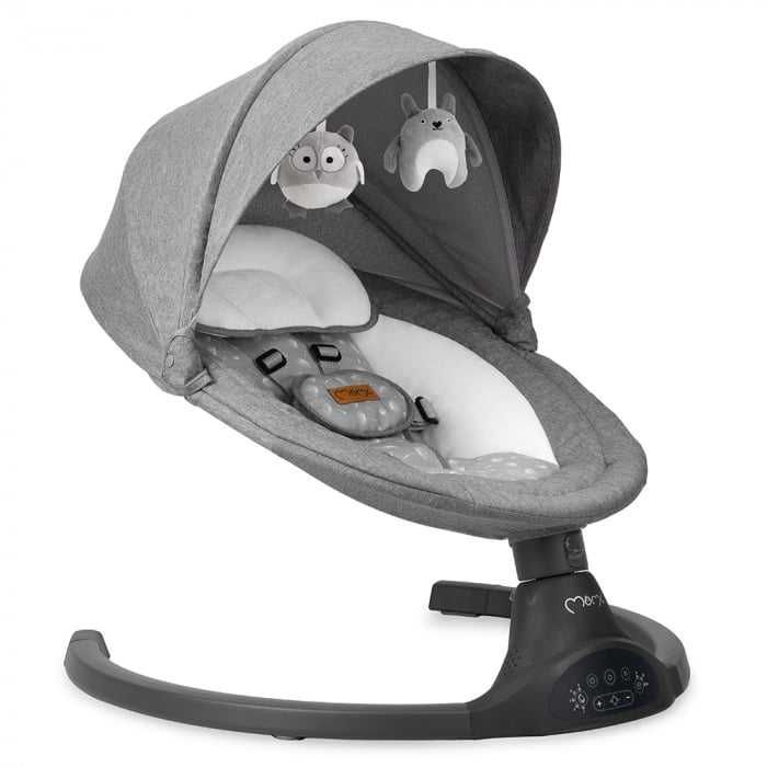 Balansoar electric Momi Lami, Dark Grey