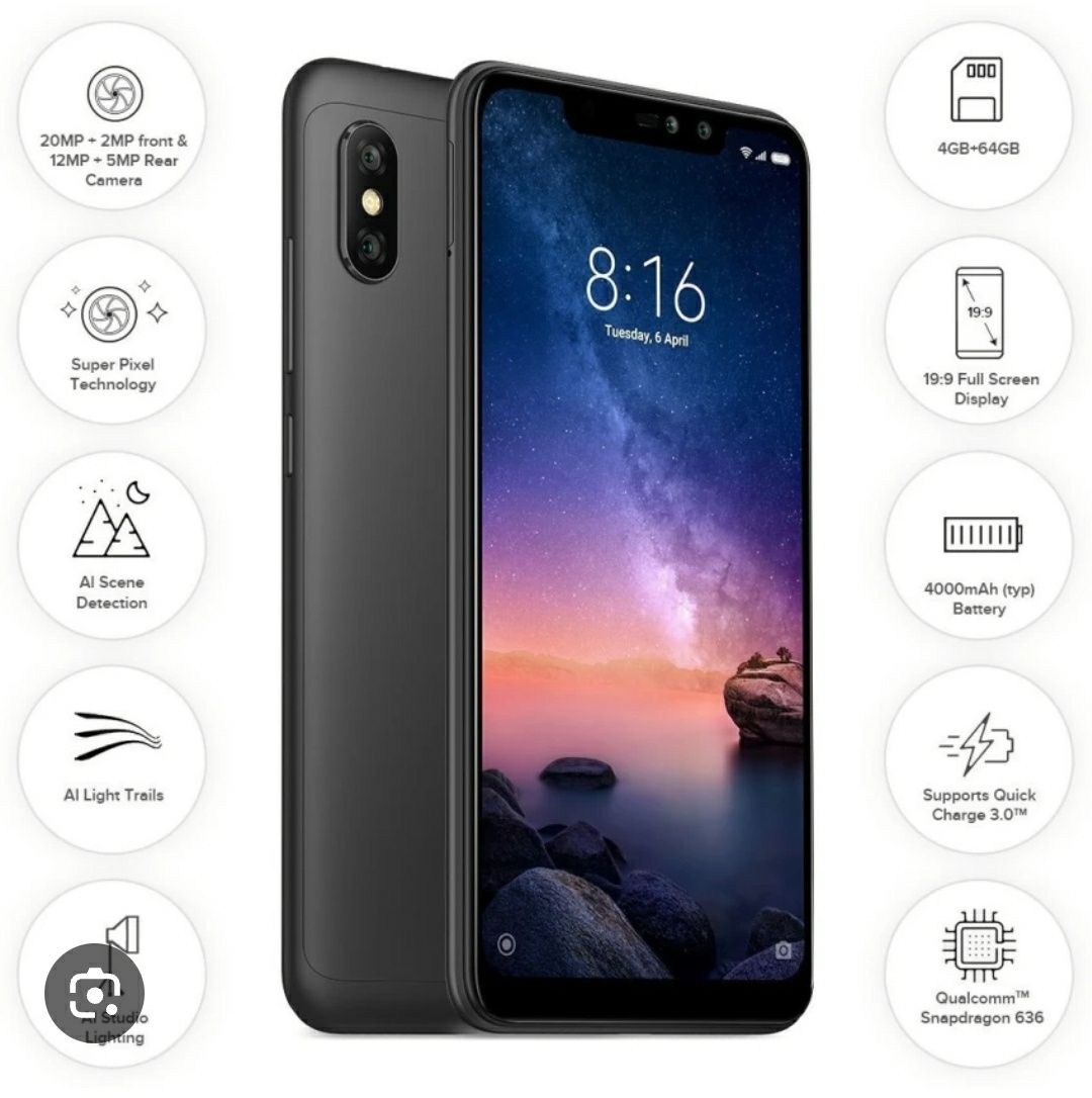 Redmi note 6pro kofolat bor