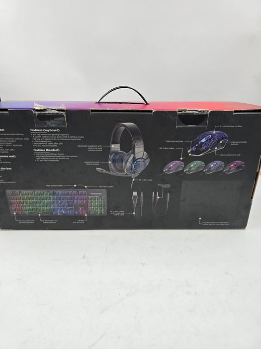 Gaming kit  ,tastatura, casti ,mouse