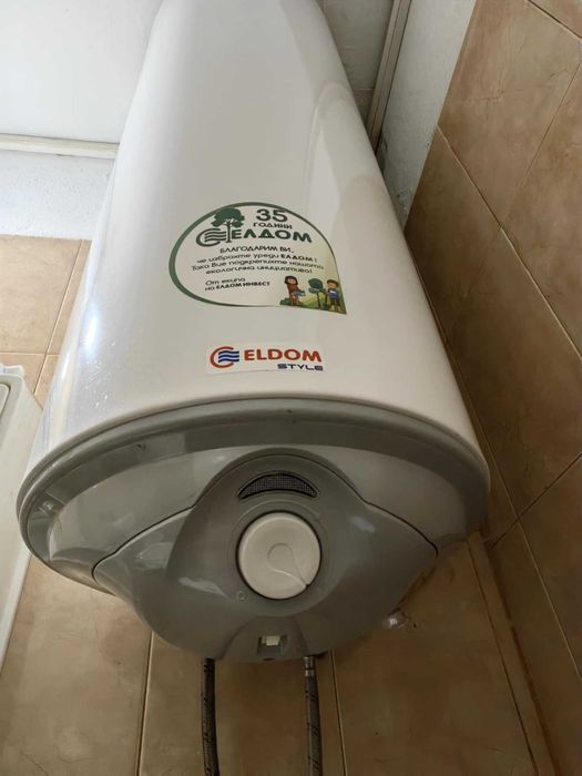 Бойлер Елдом 80л в гаранция с документи!