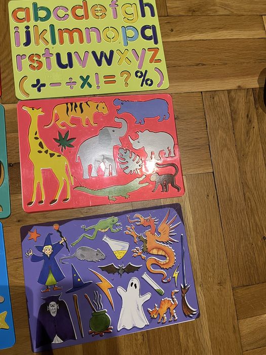 Шаблони за рисуване, 3-5 години