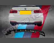 Дифузьор / Добавка за задна броня за БМВ Ф30 Ф31/ BMW F30 F31 Diffuser
