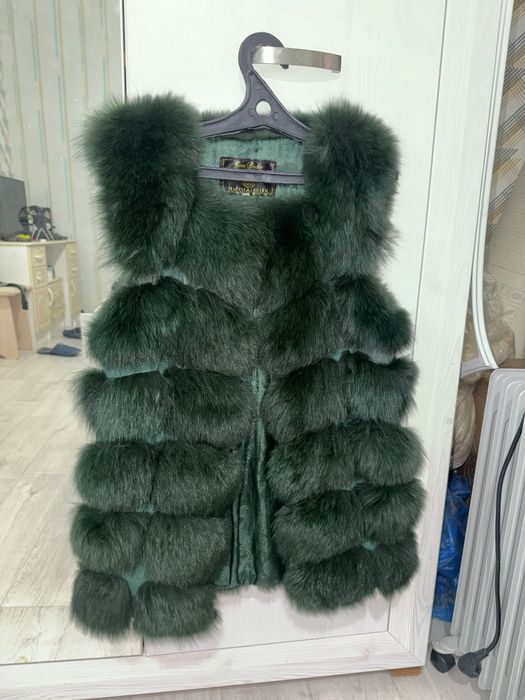 Жилет натуралный мех