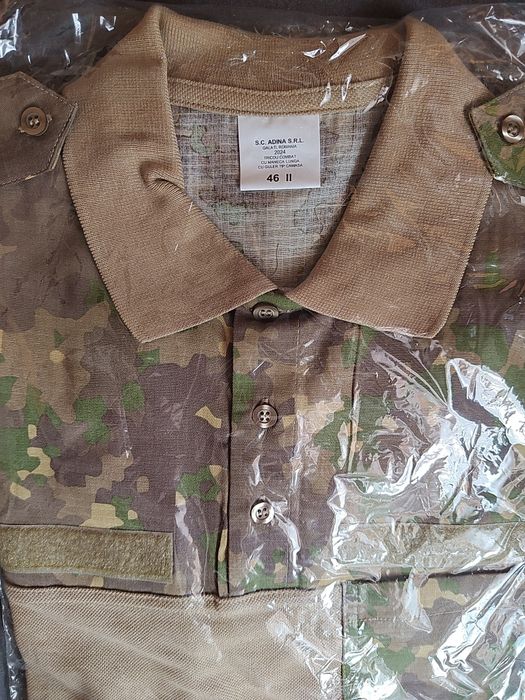 Tricou combat (Polo) maneca lunga