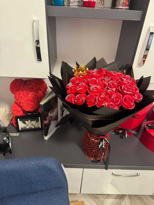 Aranjamente florale de sapun