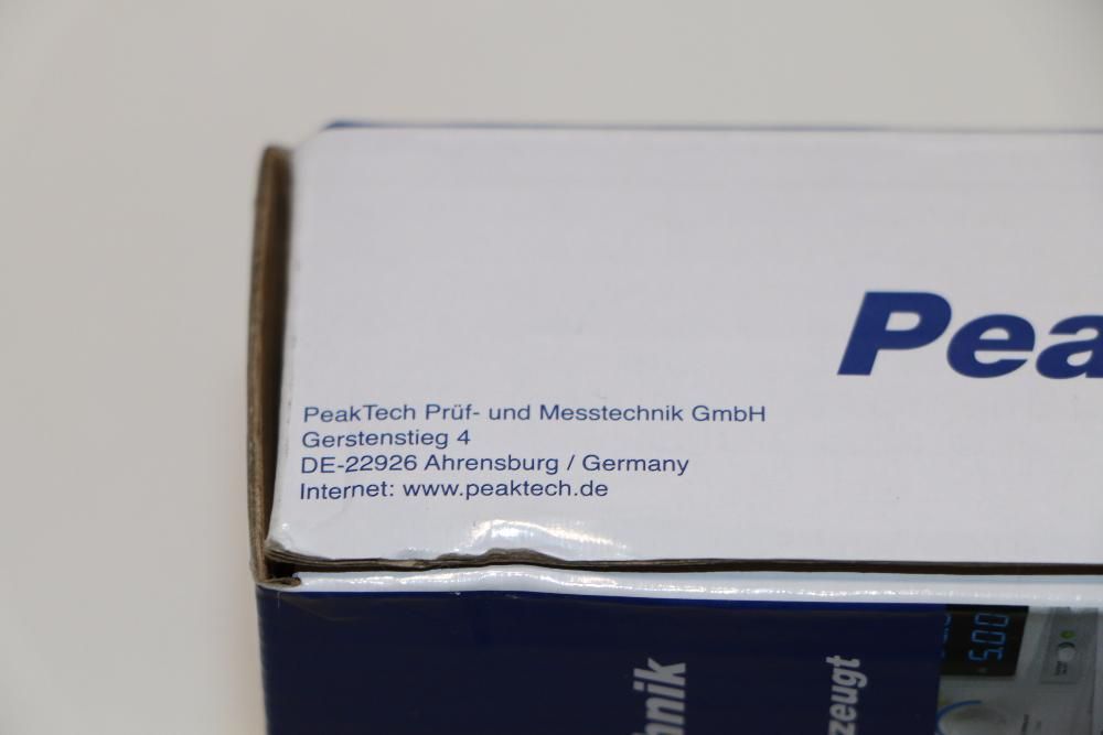 мултицет Peaktech, 4 цифри, стандарт TÜV, Германия