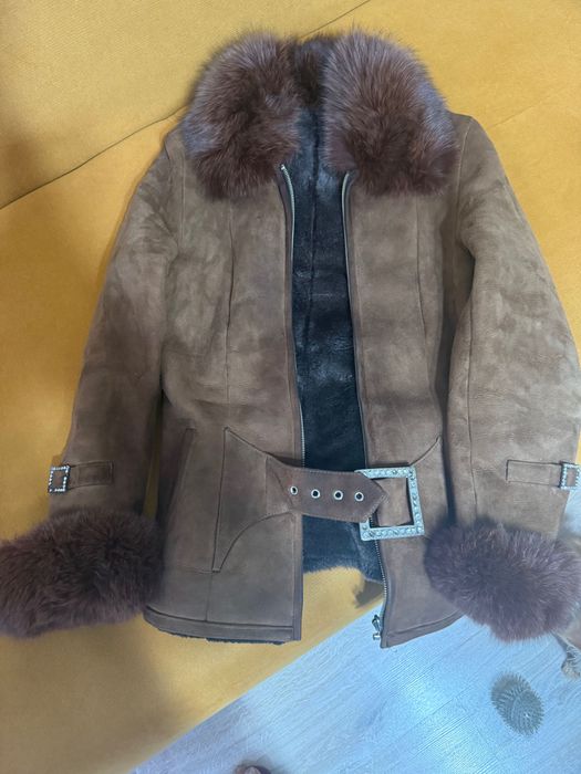 Кожух от естествена кожа