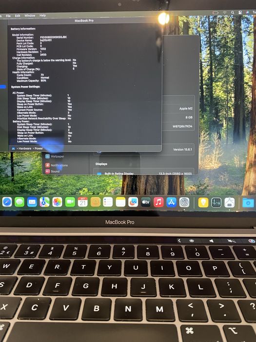 MacBook pro M2 2022