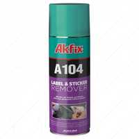 Спрей за премахване на етикети, стикери, тиксо AKFIX A104 200мл.