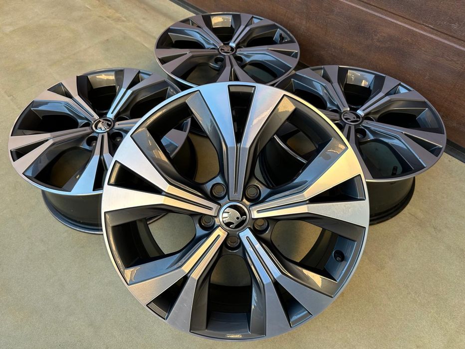 Jante 18 5×112 Originale Skoda Kodiaq Karoq Octavia Superb, VW Seat