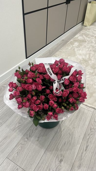 Букеты цветов разные