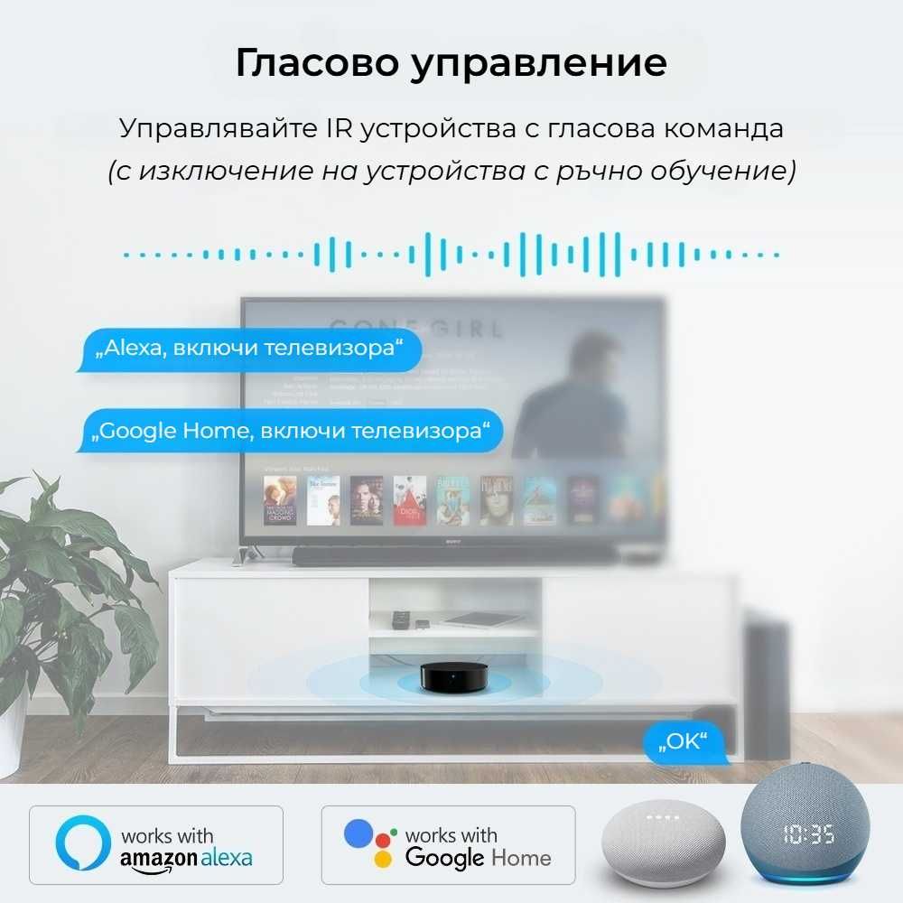 AVATTO S16 Pro WiFi IR+RF универсално дистанционно