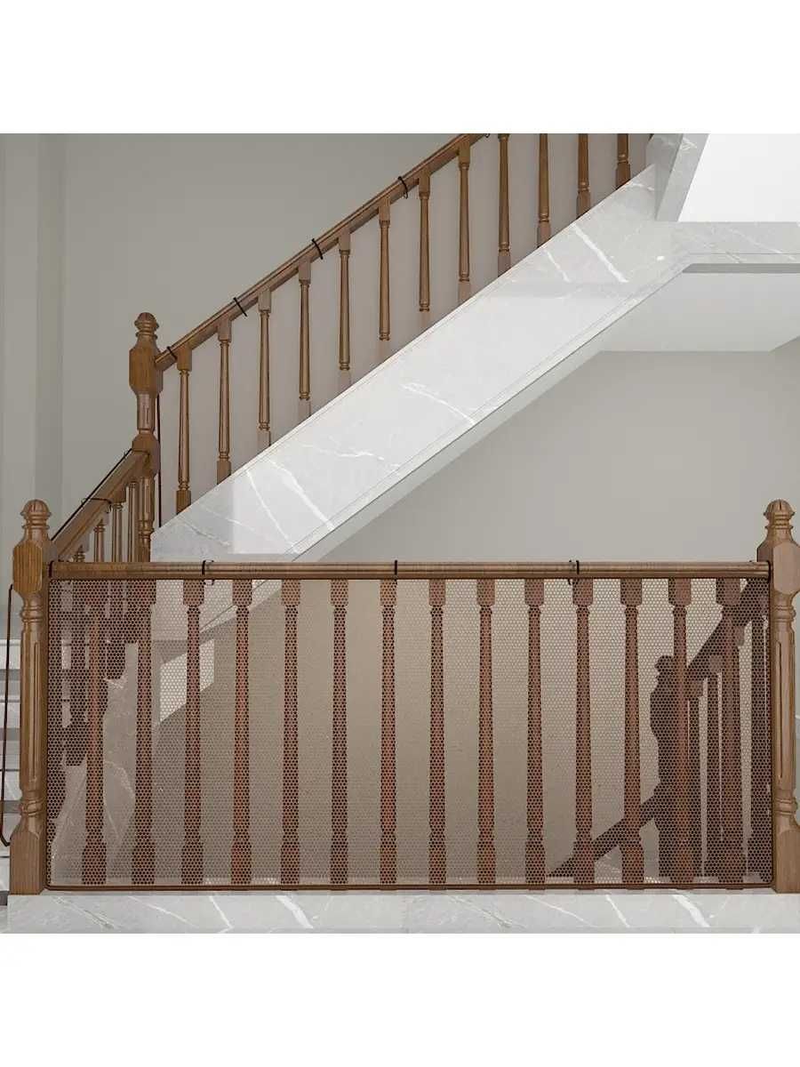 Сетка для безопасности детей на перила лестниц и балконы