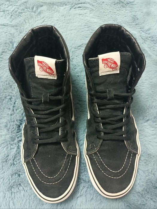 Ghete Vans piele întoarsă