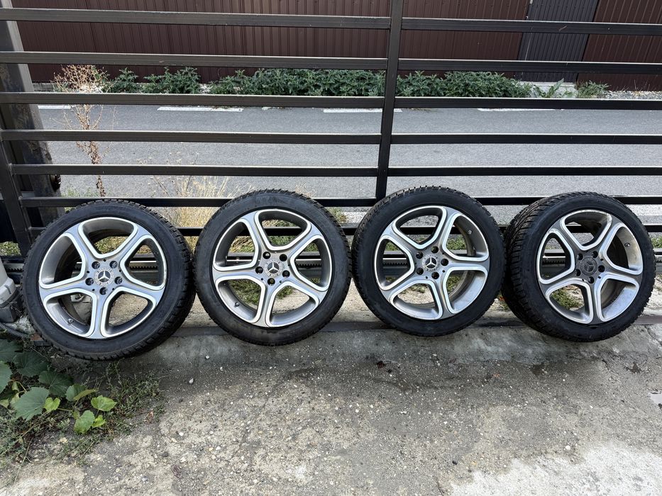 Roti iarna Mercedes-Benz 225/45/17 senzori+prezoane