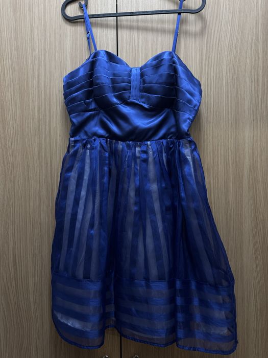 Синя рокля- Vila clothes