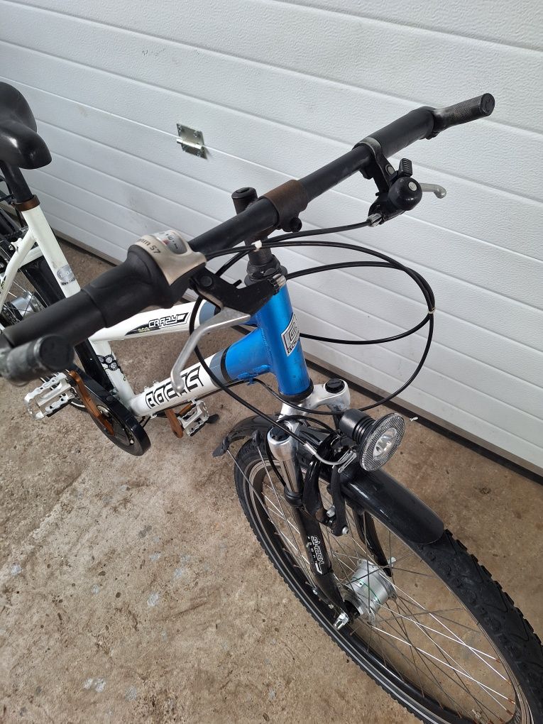 Bicicleta bocas din aluminiu cu roti pe 26