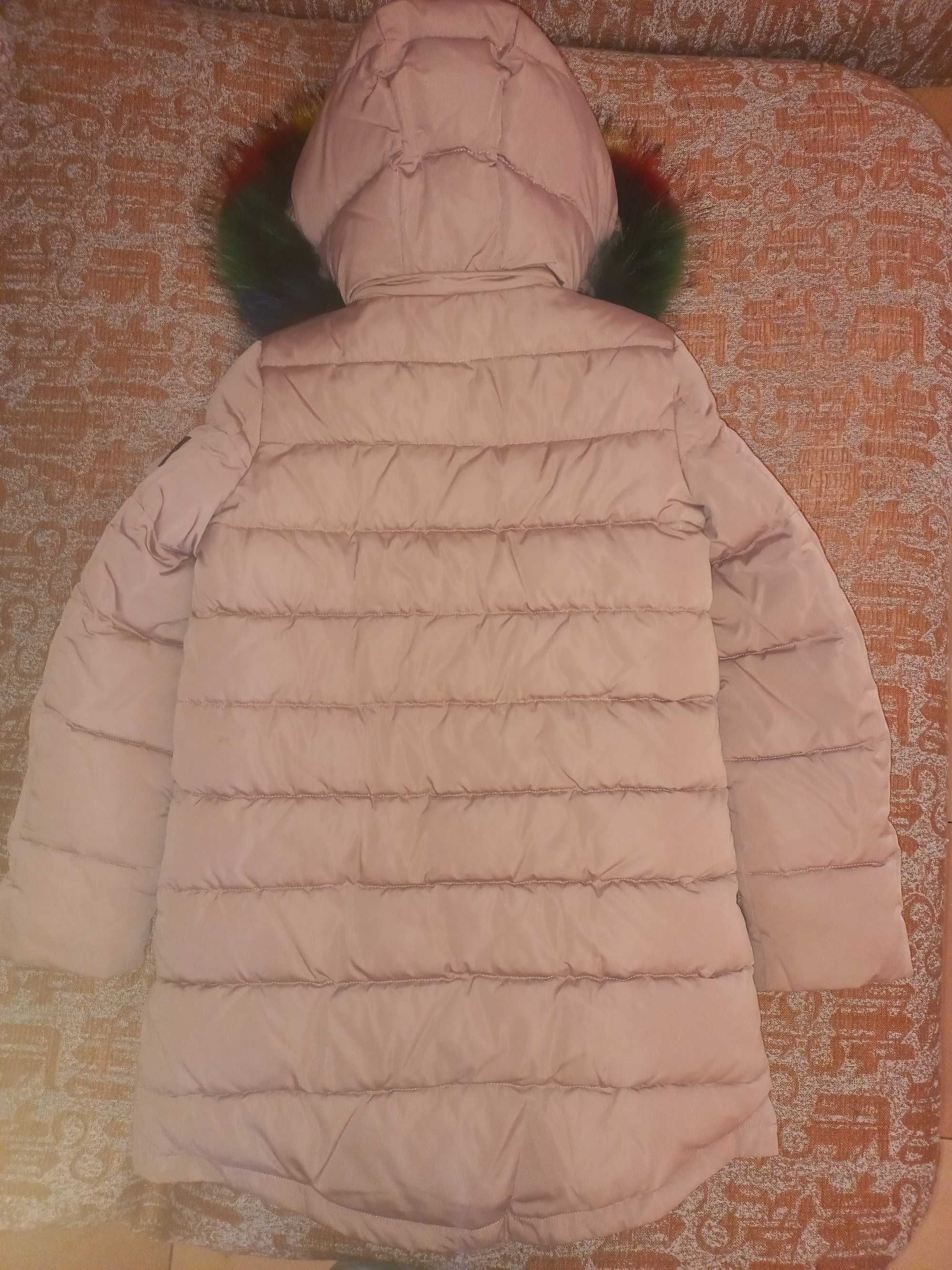 Теплое пальто детское 2шт на  10-13 лет