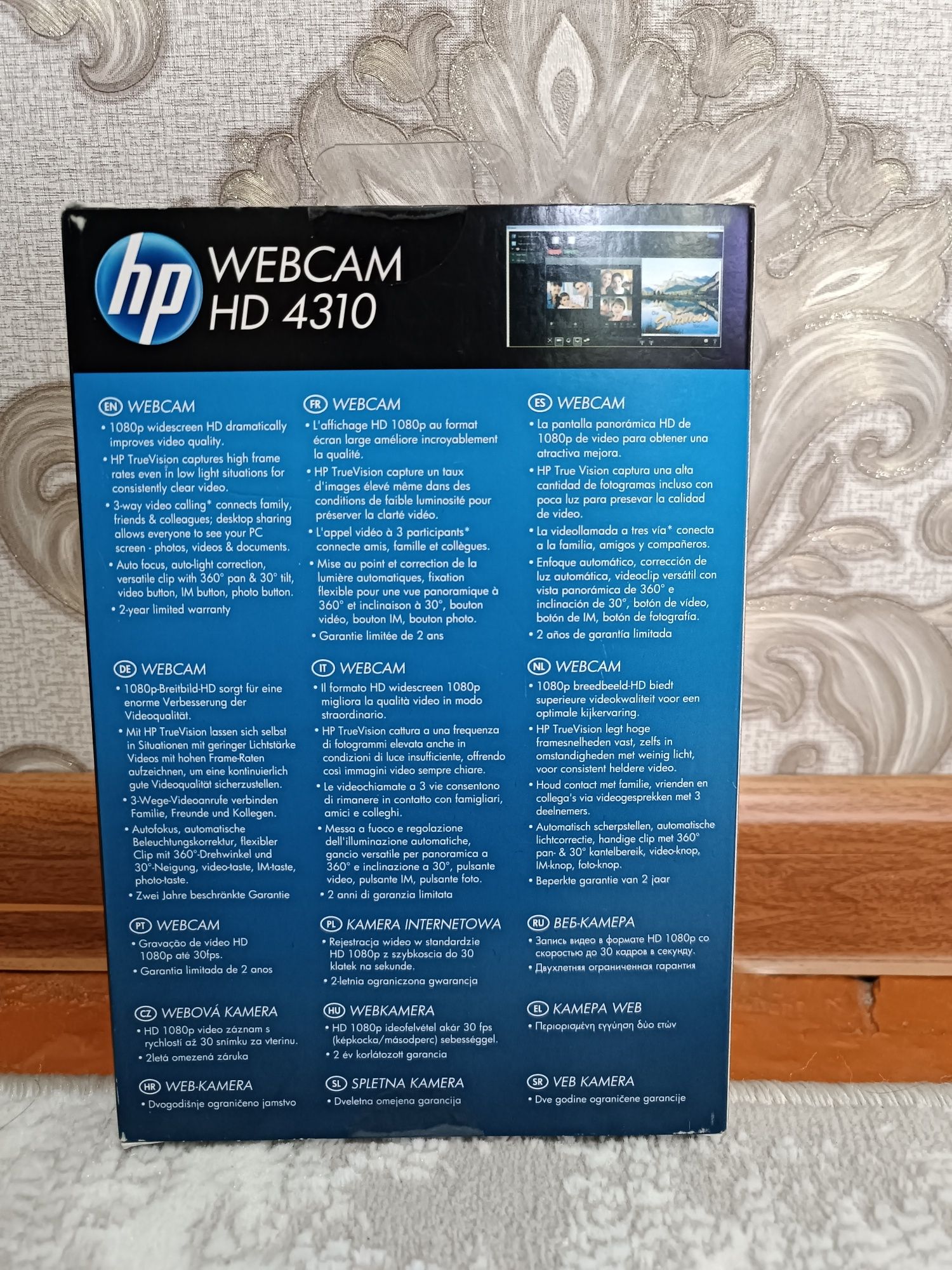 hp WEBCAM HD 4310