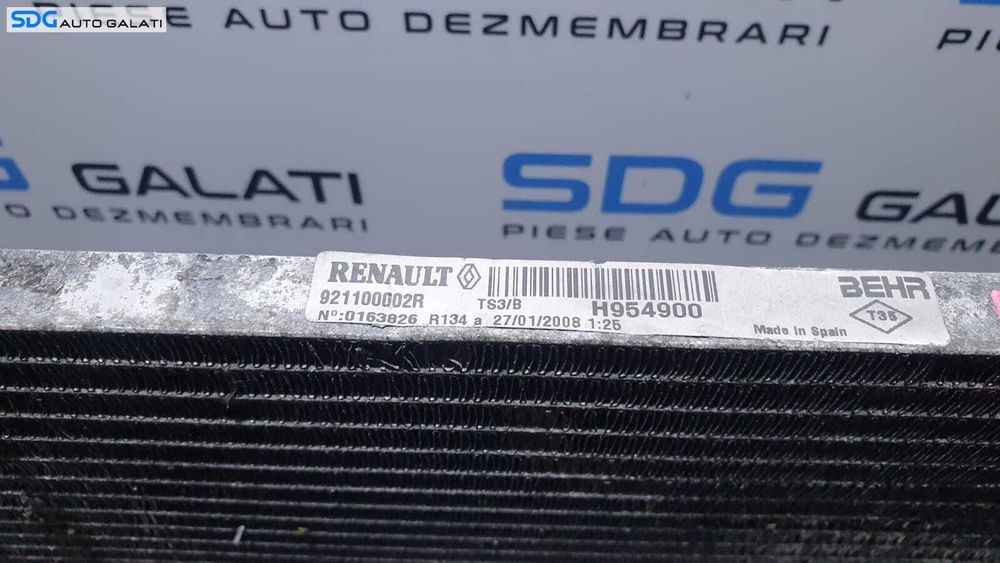 Radiator AC Aer Conditionat Clima Renault Kangoo 2 1.5 DCI 2008 - 2017 Cod 921100002R [275M8]