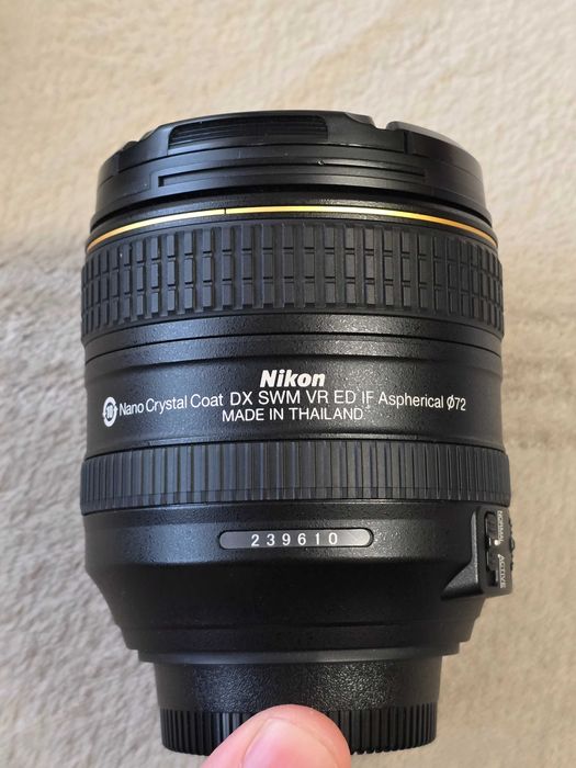 Obiectiv Nikon AF-S DX Nikkor 16-80mm f/2.8-4E ED VR