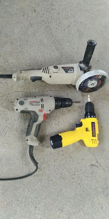 УШМ Болгарка, Шуруповёрт