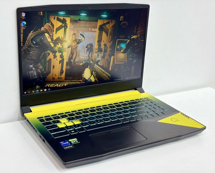 Gaming MSI Crosshair QHD 165Hz i7 12700H RTX3060 16RAM 1TB Laptop
