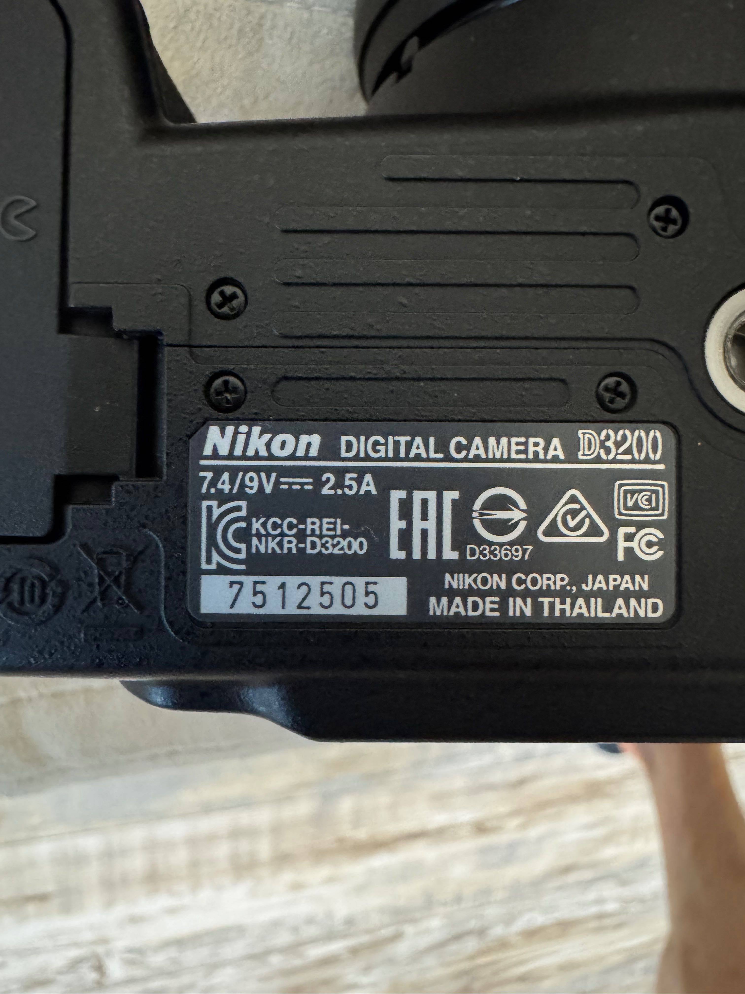 Nikon D3200 Фотоапарат
